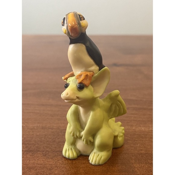 Real Musgrave Other - Whimsical World of Pocket Dragons Real Musgrave "He Ain't Heavy He's My Puffin"
